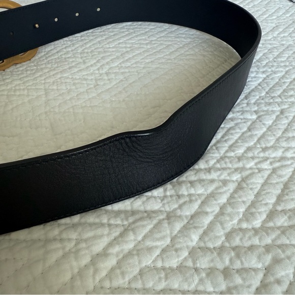 Gucci Marmont Belt with Gold Double G Buckle | 100% Authentic EUC Sz 8-12 - Picture 8 of 11